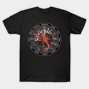 New Scorpio Zodiac sign T-Shirt